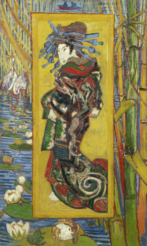 Vincent van Gogh, Courtisane (naar Eisen) Parijs, oktober-november 1887 Vincent van Gogh Museum, Amsterdam